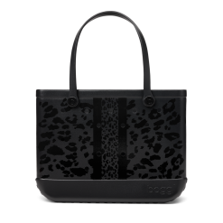 Original Bogg Bag - Black Onyx Leopard Lux
