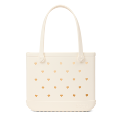 Baby Bogg Bag - Cut Out Heart Coconut