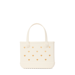 Bitty Bogg Bag - Cut Out Heart Coconut