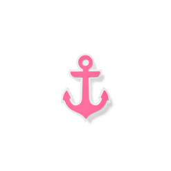 Bogg Bit - Pink Anchor