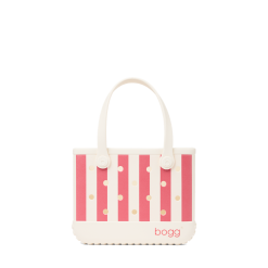 Bitty Bogg Bag - Capri Coral Stripe
