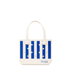 Bitty Bogg Bag - Mykonos Blue Stripe