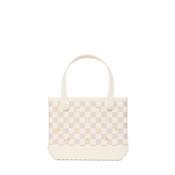 Bitty Bogg Bag - Checkered Coconut/Mushroom