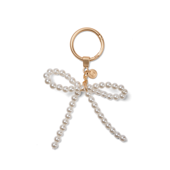Bogg'd & Charmed - White Pearl Bow